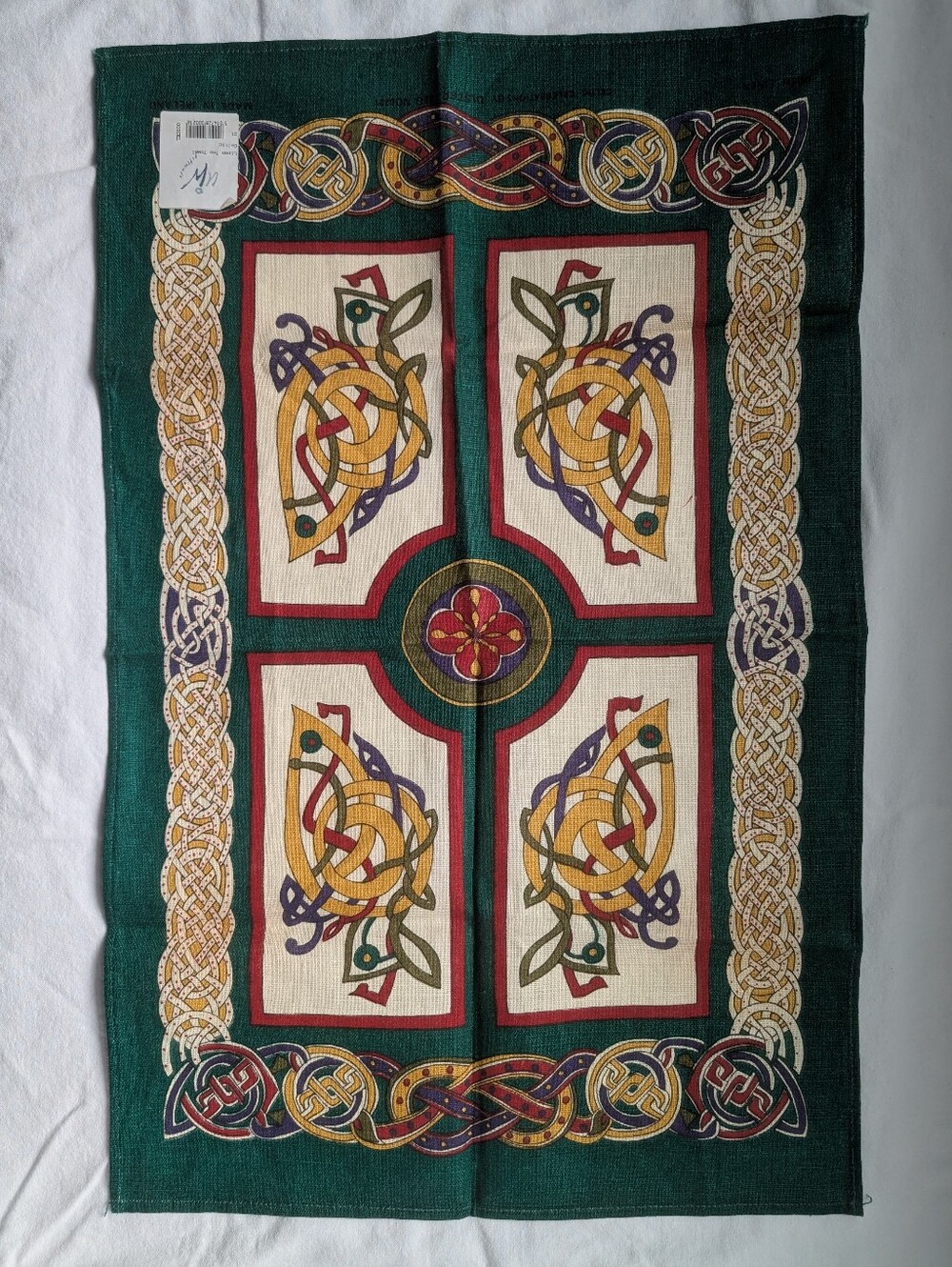 Ulster Weavers Irish Linen Celtic Panel Tea Towel